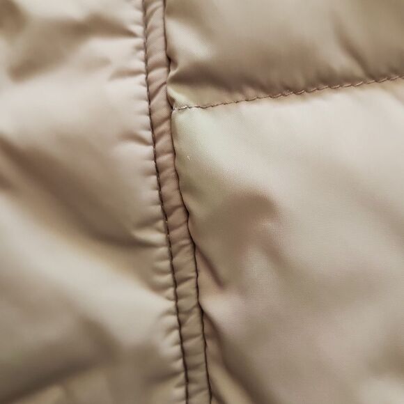 Larry LEVINE DOWN Puffer Trench Coat XS - Picture 14 of 14